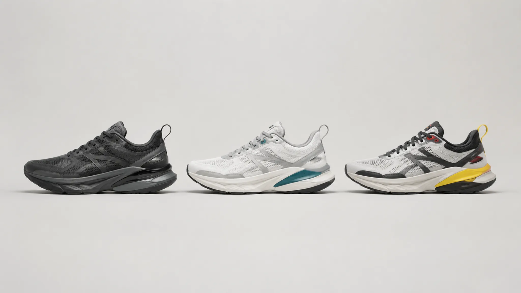 Matched footwear colorway variants shown with consistent framing and lighting